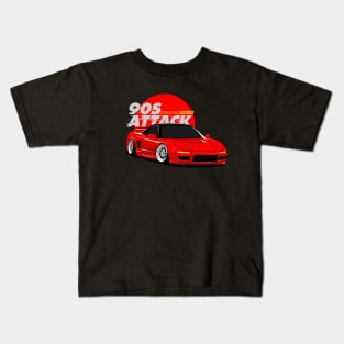 Honda NSX 90s JDM Car Kids T-Shirt